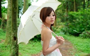 台湾果子MM花间精灵美图壁纸_19