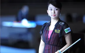 九球天后潘晓婷台球美女图片壁纸_4