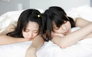 清纯美少女组合桌面壁纸_11