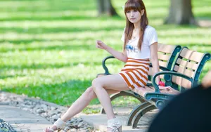 清纯邻家美女写真图片壁纸_4