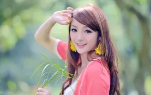 美少女黄诗思图片壁纸_2