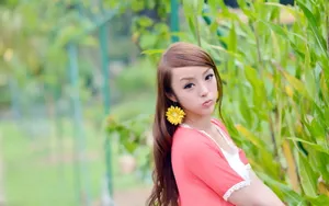 美少女黄诗思图片壁纸_8