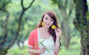 美少女黄诗思图片壁纸_13