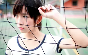 台湾麻豆美女小敬青春写照壁纸