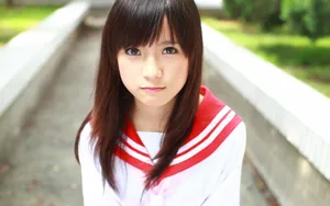 台湾麻豆美女小敬青春写照壁纸_14