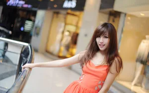 清纯长腿白富美美女高清壁纸_10