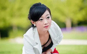 娇柔气质美女集合图片壁纸_11