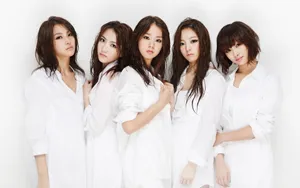 韩国美女组合图片集合壁纸