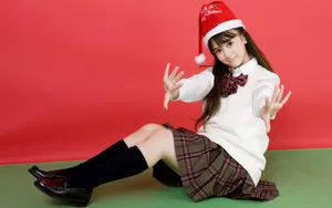 混血美女奥真奈美壁纸_4