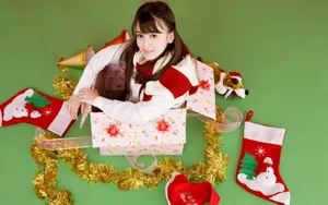 混血美女奥真奈美壁纸_5