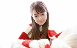 混血美女奥真奈美壁纸_13