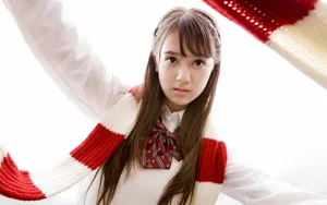 混血美女奥真奈美壁纸_14