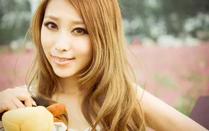 小清新清纯唯美女神桌面壁纸_12
