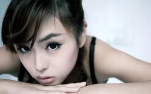 纯美女生高清桌面壁纸_6