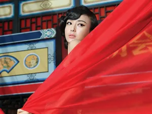 美女明星秦岚桌面壁纸_6