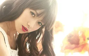 唯美婚纱公主妖颜媚色写真壁纸_9