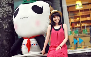 中戏小清新美女许薇写真壁纸_5