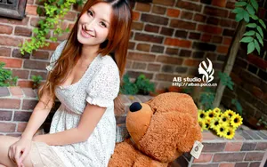 浓郁咖啡般的美女_4
