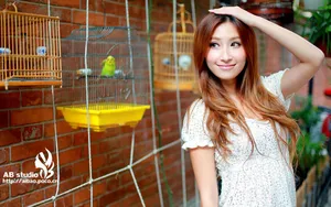 浓郁咖啡般的美女_5