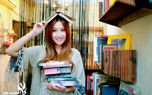 浓郁咖啡般的美女_6