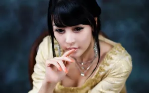 车模美女李智友高清壁纸_9