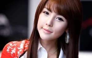车模美女李智友高清壁纸_11