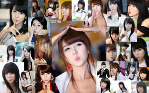 车模美女李智友高清壁纸_13