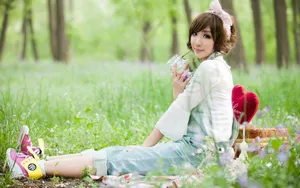 养眼大图美女桌面壁纸_13
