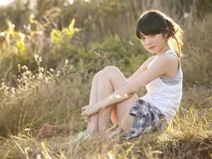 道重沙由美清纯少女壁纸_3