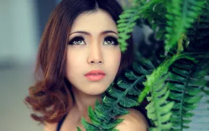 各色精品美女图片壁纸_7