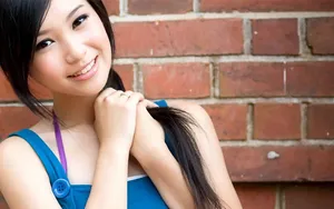 清纯可人的小学妹壁纸_1