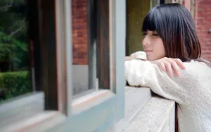 清纯可人的小学妹壁纸_3