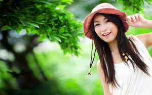 清纯可人的小学妹壁纸_15