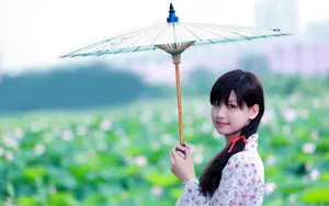 清纯可爱的小美女图片_5