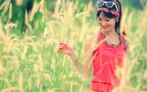 高清唯美清纯美丽女孩壁纸_2