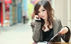 高清唯美清纯美丽女孩壁纸_4