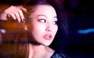 高清美女张馨予壁纸_4