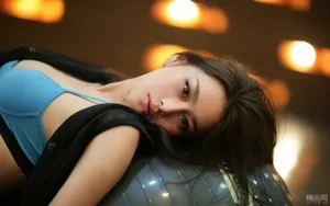 高清美女张馨予壁纸_11
