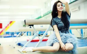 高清美女张馨予壁纸_15