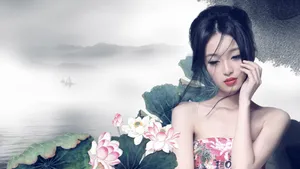 好看的美女图片桌面壁纸