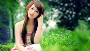 好看的美女图片桌面壁纸_3
