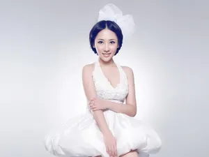 美女田子琳桌面壁纸_4