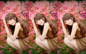 花海中的妩媚清纯女孩-黄诗思_5