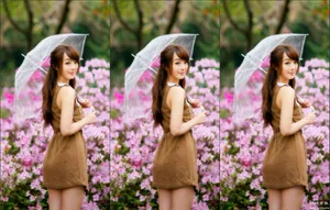 花海中的妩媚清纯女孩-黄诗思_10