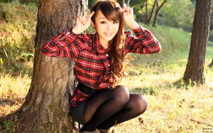养眼美女壁纸-黄诗思_3