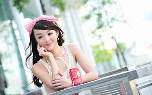 黄诗思-清纯如水美女壁纸_3