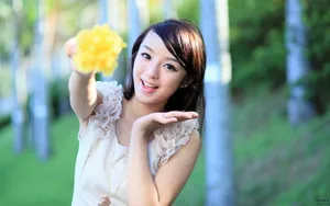 漂亮迷人的黄诗思