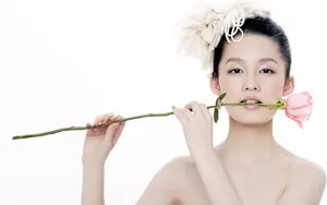 李沁美女桌面壁纸_19