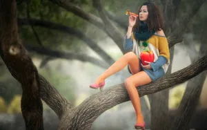 美女高清大图壁纸_2