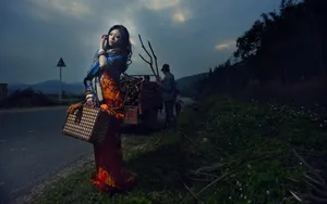 美女露露风情壁纸_7